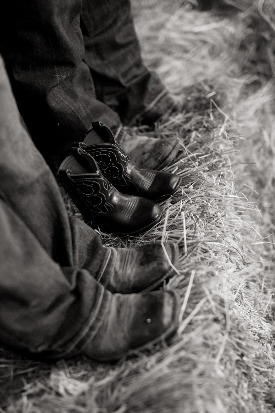 Minneapolis Photographer, Maternity portraits, boots, country maternity session, baby cowboy boots, hay, maternity photos