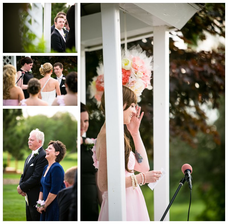 Minnesota wedding photographer, Majestic Oaks Golf Club, wedding ceremony, wedding