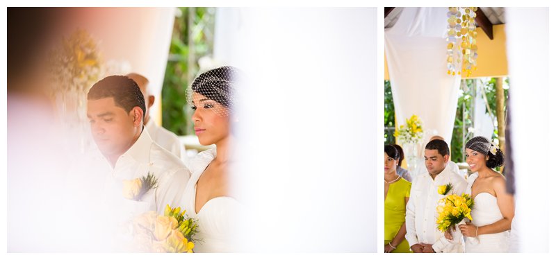 Dominican Republic Wedding, yellow and white wedding, wedding, bride, groom, portraits, ceremony, ceremony decor, wedding inspiration