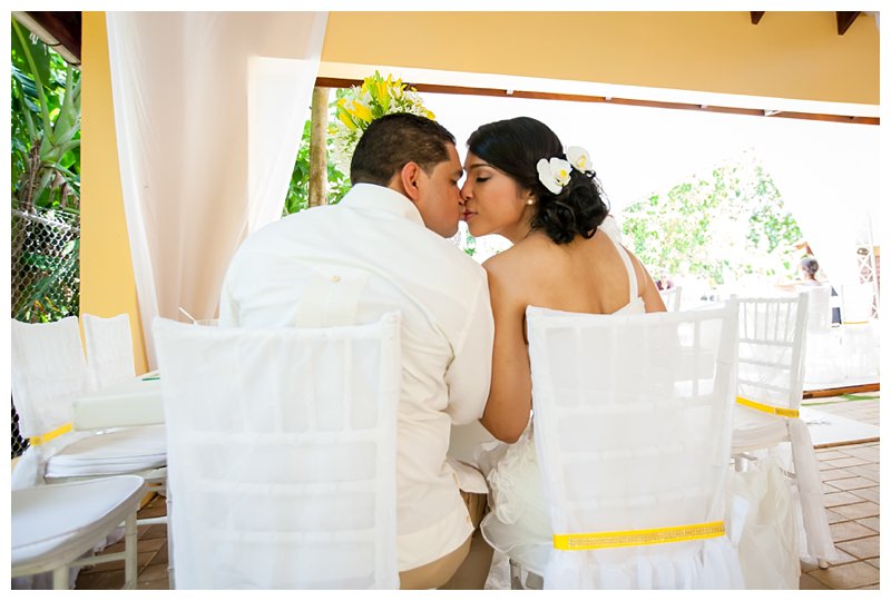 Dominican Republic Wedding, yellow and white wedding, bride, groom, wedding, reception, flower