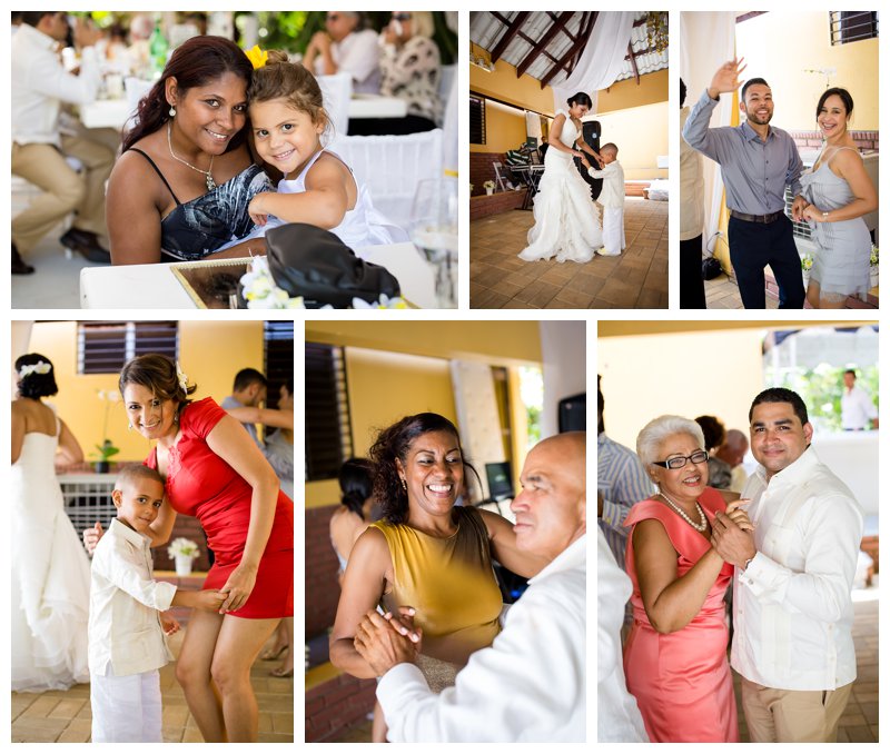 Dominican Republic Wedding, yellow and white wedding, reception, wedding, dance, wedding guests