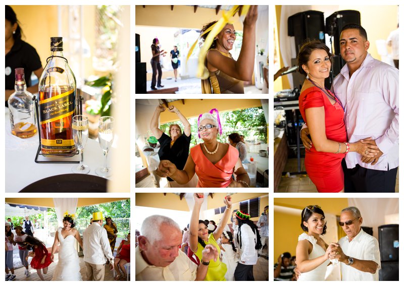 Dominican Republic Wedding, wedding, reception, guests, dance