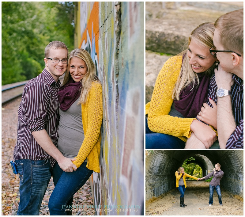 Carlson Center engagement session, what to wear for engagement photos, fall engagement session, Minneapolis photo spot, Twin Cities wedding photographer, Jeannine Marie Photography_0857