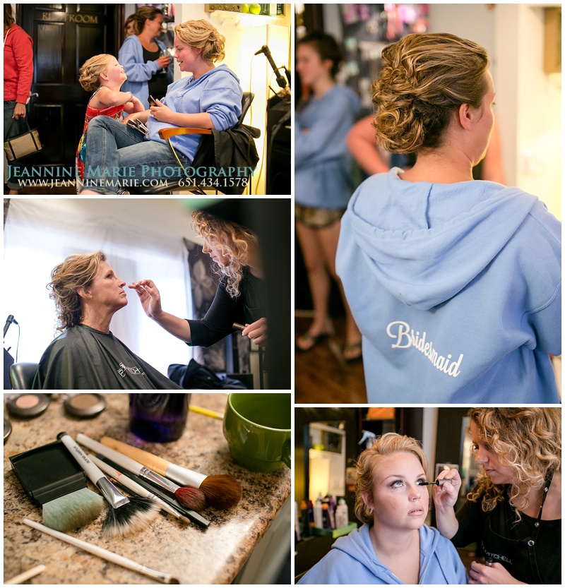 Halo Hair salon, northern minnesota hair salon, Anderson's Horseshoe Bay Resort, northern minnesota wedding, Twin Cities wedding photographer, Jeannine Marie Photography