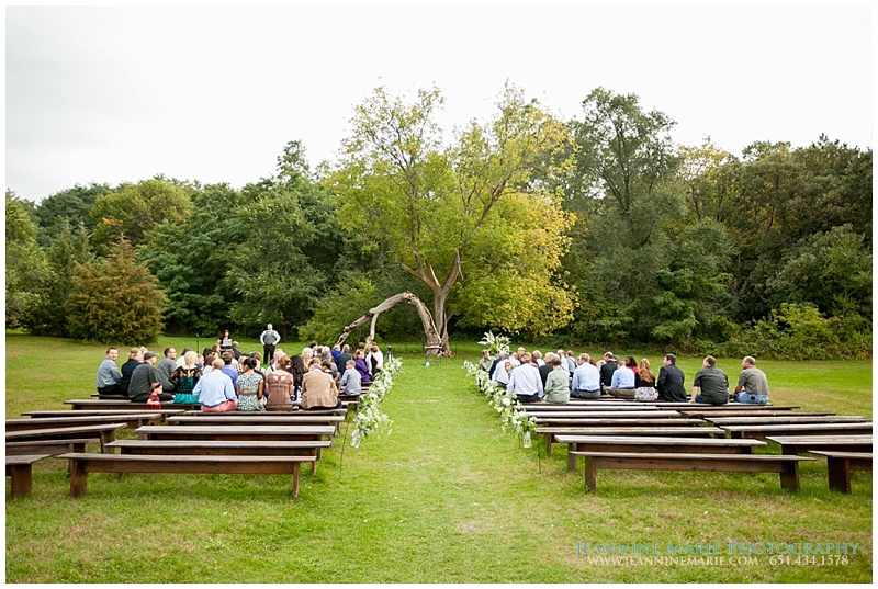 outdoor wedding ceremony, rustic wedding, Hope Glen Farm, Twin Cities rustic wedding venues, Saint Paul wedding photographer, Jeannine Marie Photography_0848