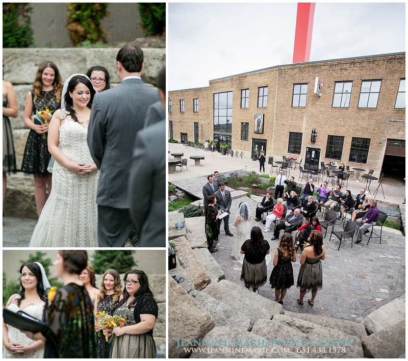 real Twin Cities weddings, ceremony, 612Brew, Minneapolis wedding venues, brewery wedding, Twin Cities wedding photographer, Jeannine Marie Photography_0537