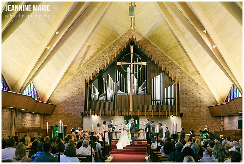 church weddings, Woodlake Lutheran Church, wedding ceremony, vows, cross, Minnesota churches