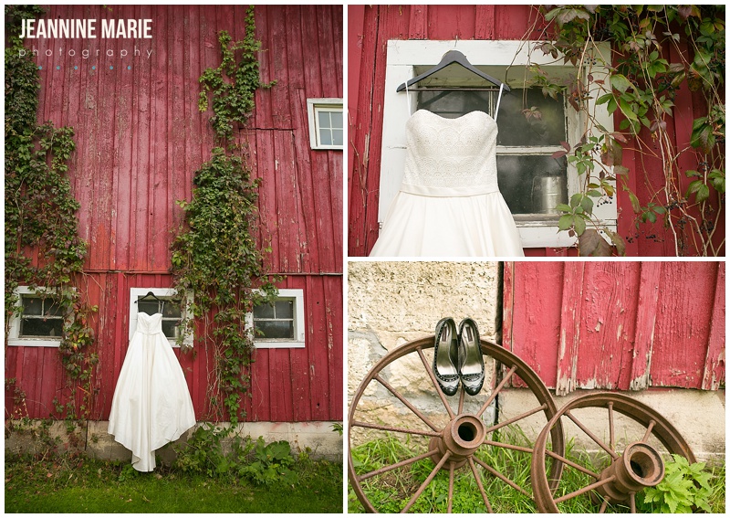 Hope Glen Farm, red barn, greenery, bridal gown, wedding dress, wheels, shoes, bridal accessories, bride, weddings