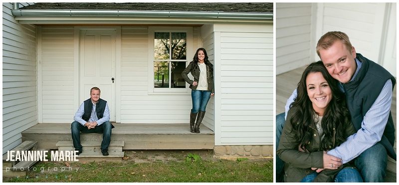 Jacques Barn, engagement session, engaged, house, boy, girl