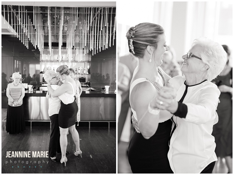 Le Meridien Chambers, wedding, black and white photos, dance, bride, casual wedding