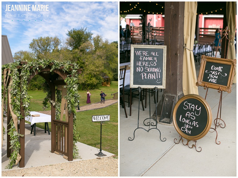 Hope Glen Farm, wedding, arch, greenery
, signs, chalkboard signs, homemade signs, framed signs, weddings, reception, seating charts