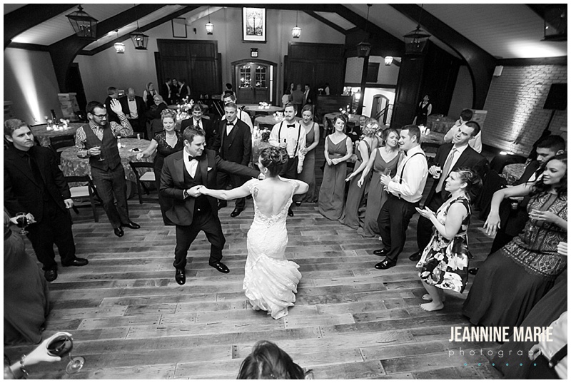 Manor House, weddings, wedding reception, Ohio weddings, black and white photo, bride, groom, dance