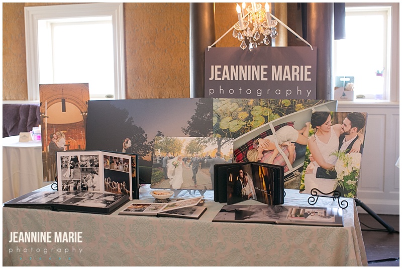 Semple Mansion, Jeannine Marie Photography, booth, photos, albums, wedding fair, Minnesota, Minneapolis