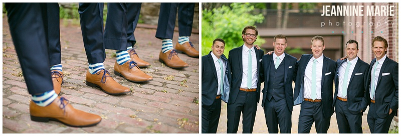 groom, groomsmen, groom attire, groomsmen style, shoes, socks, wedding, Minneapolis Event Center