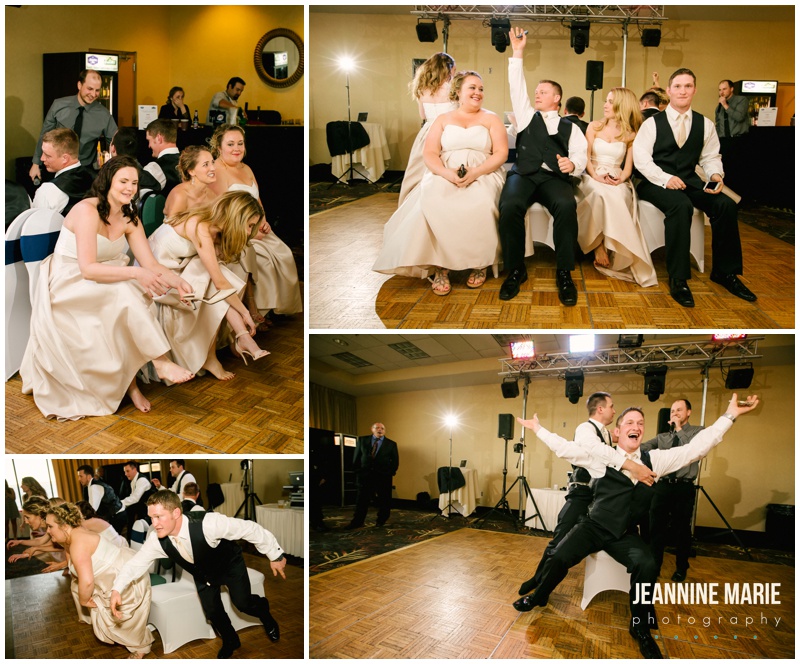 wedding games, wedding, wedding fun, bridal party, Minnesota wedding, Bemidji wedding, Hampton Inn