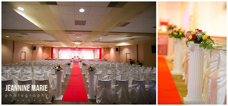 Hindu Temple of Minnesota, wedding ceremony, Hindu wedding, Indian wedding, Minnesota wedding, wedding decor