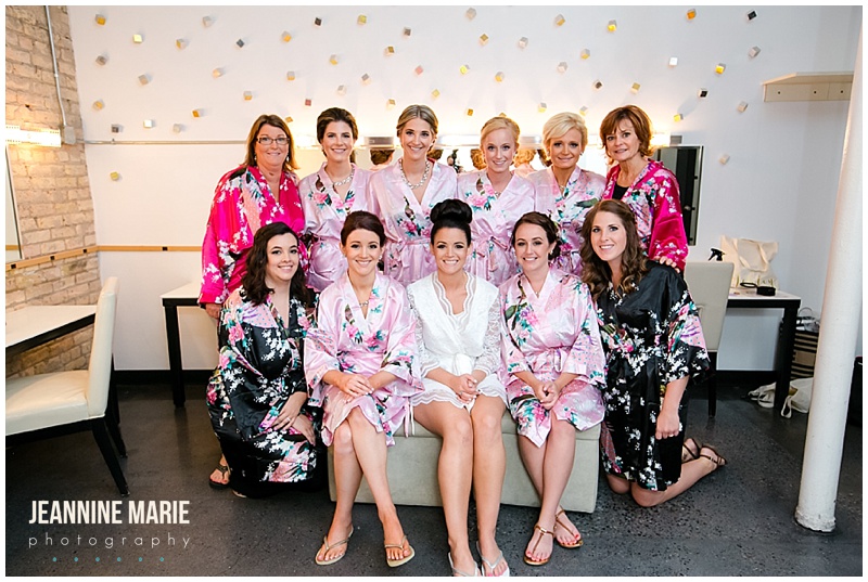 SM Makeup Inc, bride, bridesmaids, mother of the bride, bridal hair, bridal makeup, bridesmaid hair, bridesmaid makeup, Minneapolis wedding, wedding day, getting ready, bridesmaids robes