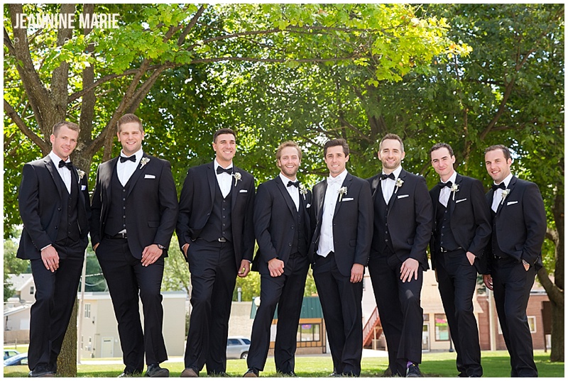 church wedding, New Prague, groom, groomsmen, groom attire, wedding style, wedding inspiration, groom attire