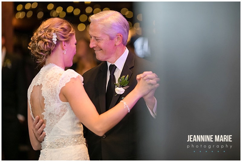 Minneapolis Event Center, wedding, wedding reception, bride, father of the bride, father daughter dance, wedding memories, wedding ideas, wedding memories