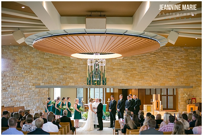 St. Joseph's Catholic Church, Minneapolis Event Center, church wedding, wedding, wedding ceremony, indoor wedding