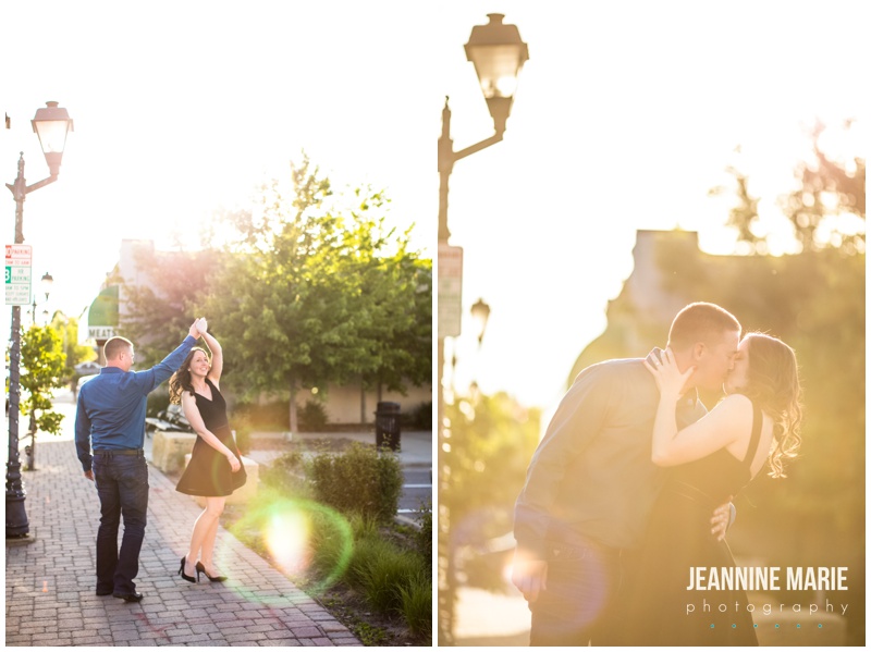 engaged, engagement session, Minneapolis engagement photographer, Minnesota engagement photographer, Minnesota engagement photographer, Jeannine Marie Photography, sun, sunset, glow, formal engagement session