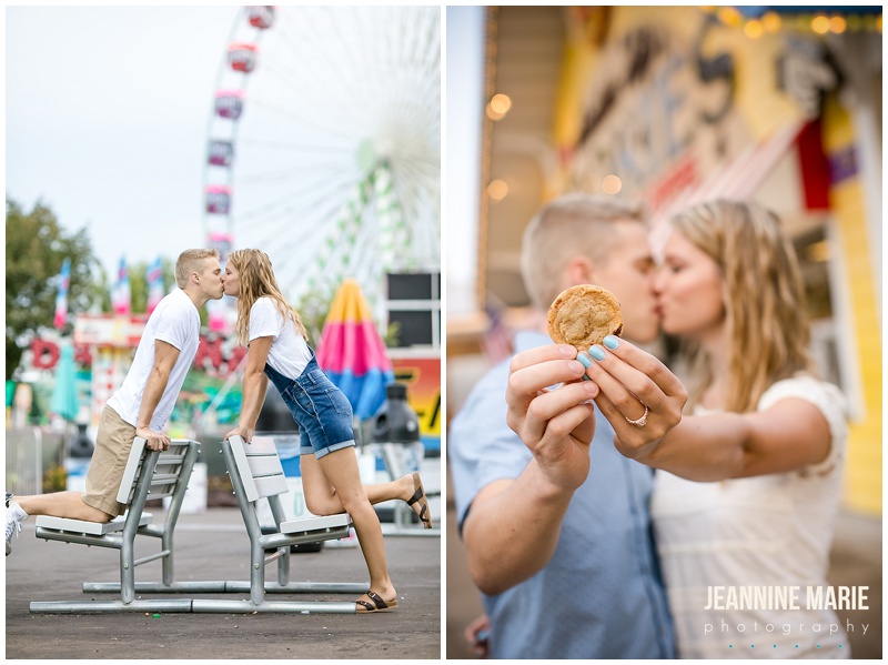Minnesota State Fair, engagement session, Sweet Martha's Cookies, Jeannine Marie Photography, Minnesota wedding photographer, Twin Cities wedding photographer, Minneapolis engagement photographer, Twin Cities engagement photographer, Saint Paul engagement photographer, Minneapolis engagement photographer, wedding, wedding planning, Minnesota wedding, Saint Paul wedding, Minneapolis wedding