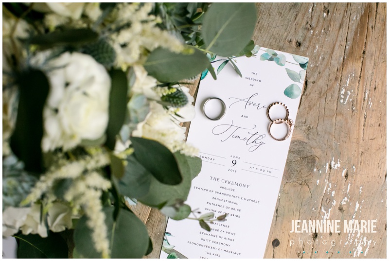 rings, wedding rings, stationery, Bloom Lake Barn, summer wedding, barn wedding, Minnesota barn wedding, blue wedding, rustic wedding, Minnesota wedding barns, Jeannine Marie Photography, Minnesota wedding photographer, Minneapolis wedding photographer, photographers near me, Saint Paul wedding photographer, wedding photography, barn wedding photographer, Bloom Lake Barn wedding photographer, Minneapolis wedding photography, Minnesota wedding photography, Studio B Floral, Unique Dining Catering, Bread Art, 139 Hair by Heidi, Laura Westrem Artistry, Che Bella Boutique, Kennedy Blue, Kohl's, Rustic Elegance, Ultimate Events, Minneapolis wedding vendors, Minnesota wedding vendors, Twin Cities wedding vendors