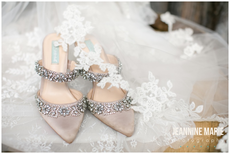 shoes, bridal shoes, wedding shoes, Duluth wedding, backyard wedding, woodsy wedding, rustic elegance wedding, rustic wedding, DIY wedding, blush wedding, navy blue wedding, tent wedding, Duluth wedding photographer, Minnesota wedding photographer, Jeannine Marie Photography, Lundeen Productions,Wedding & Event Design by Paper Capers, Kurtz Catering, Sounds Unlimited, Mari Mayde, Bella Rose, David's Bridal, Men's Wearhouse