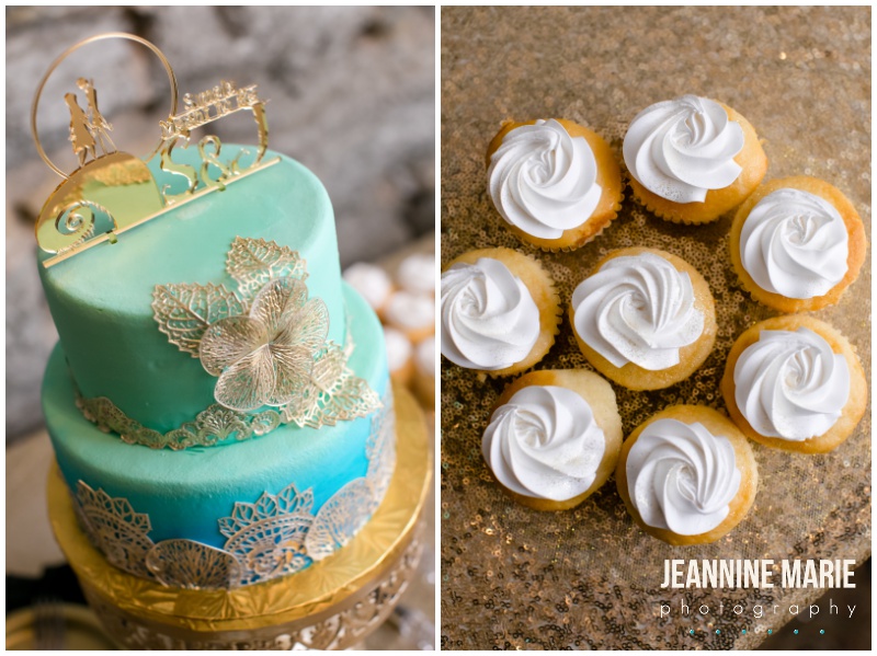 Thirsty Whale Bakery, Minneapolis wedding bakery, Twin Cities wedding bakery, Minnesota wedding bakery, wedding dessert, wedding cake, wedding cupcakes, Jeannine Marie Photography