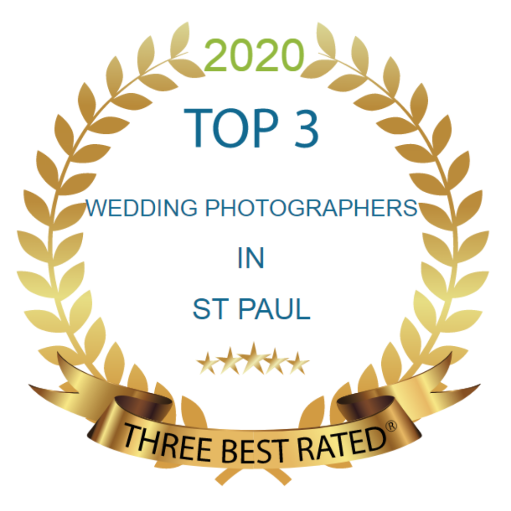 Three Best Rated, 2020 top 3 wedding photographers in St. Paul, best wedding photography, best St. Paul wedding photography, wedding photography awards, Top 3 St. Paul wedding photographers, top wedding photographers, top three wedding photographers, top Minnesota wedding photographer, top Saint Paul wedding photographer, Saint Paul wedding photography, Saint Paul wedding photographer, Jeannine Marie Photography