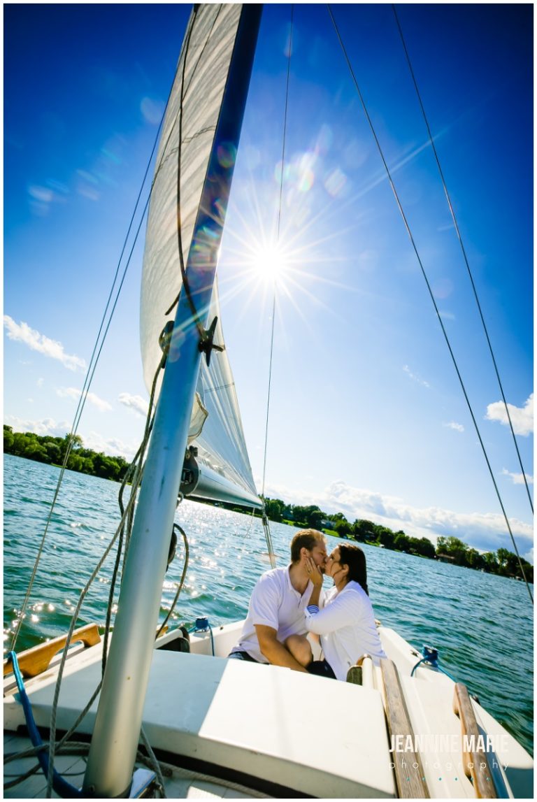 Sailboat Couple Portraits | Nautical Portrait Session