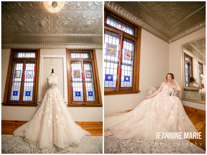 wedding gown, wedding dress, bridal portraits, Weddings at The Broz, A'BriTin Catering, Florals by Tiffany's, New Prague wedding venue, Twin Cities wedding venue, Jeannine Marie Photography, Minnesota wedding photographer, Minneapolis wedding photographer