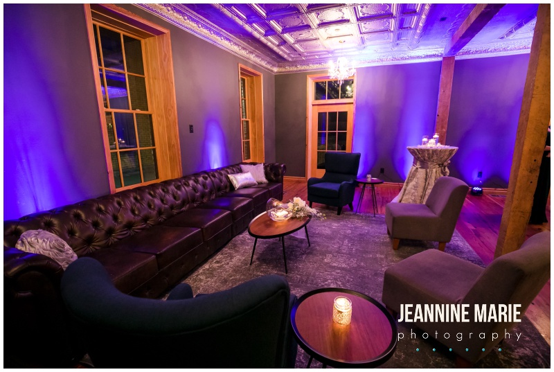 lounge, Weddings at The Broz, A'BriTin Catering, Florals by Tiffany's, New Prague wedding venue, Twin Cities wedding venue, Jeannine Marie Photography, Minnesota wedding photographer, Minneapolis wedding photographer