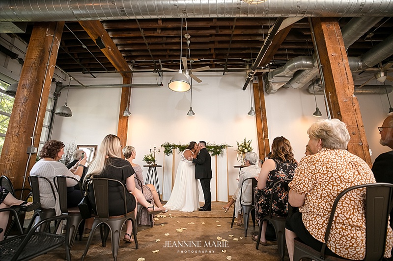 Micro Wedding, Saffron Events, Minnesota, Minneapolis, Twin Cities, Positively Charmed, Wedding, Intimate, Interracial, Bride, Groom, Mom, Dad, Family, Love, Family, Decor, Photography, Portrait