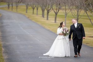 Hiking, Golf Course Wedding, Wisconsin, Bride, Groom, Dress, Suit, Winter, Portrait, Photography