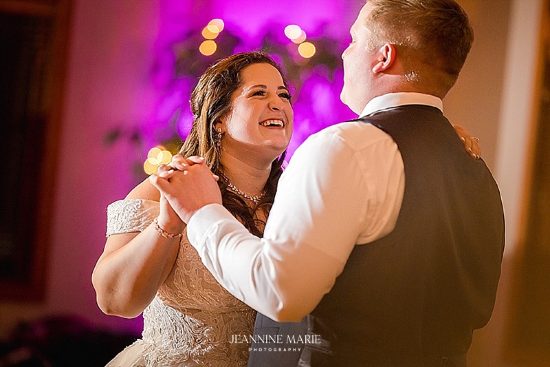 First Dance, Love, Friends, Family,Bride, Groom, Party, Wedding, Reception, Killarney Golf Course, Wisconsin, Portrait, Photography