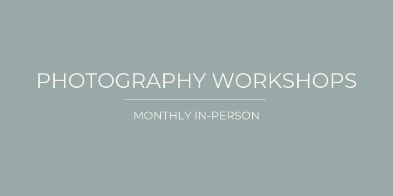 workshops for photographers in MInnesota