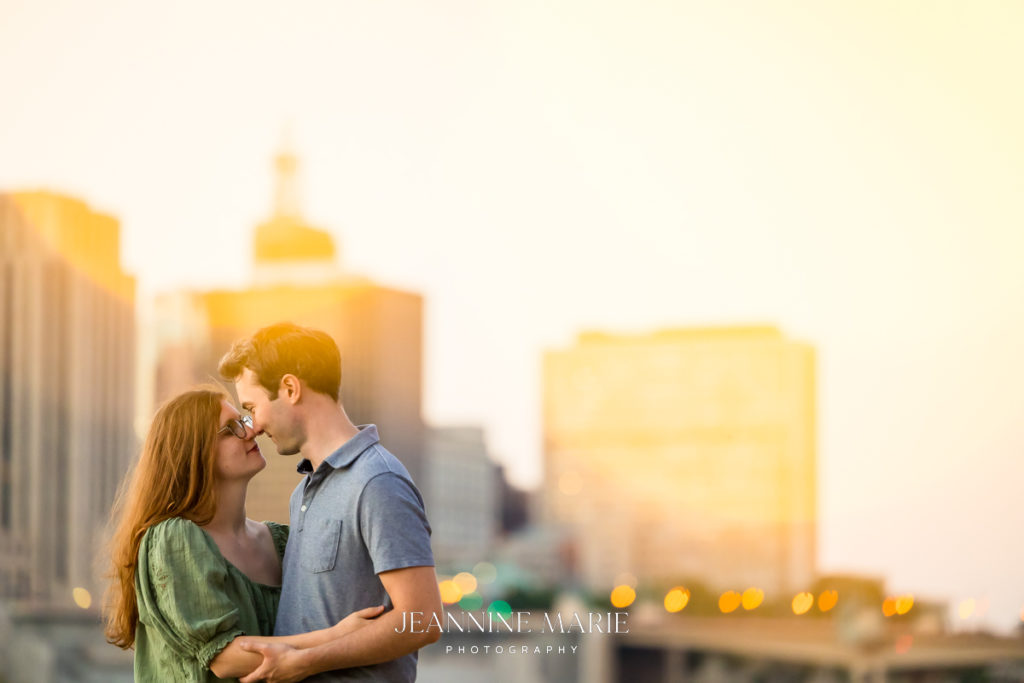 When to do engagement photos, portrait photographed by Minnesota photographer Jeannine Marie Photography