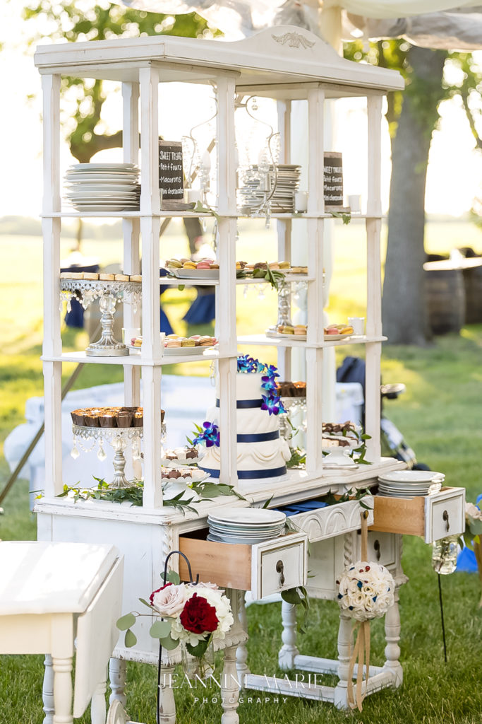 Farm wedding decoration portrait photographed by Twin Cities photographer Jeannine Marie Photography