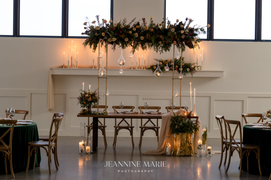 Wedding table set up ideas photographed by Minneapolis photographer Jeannine Marie Photography