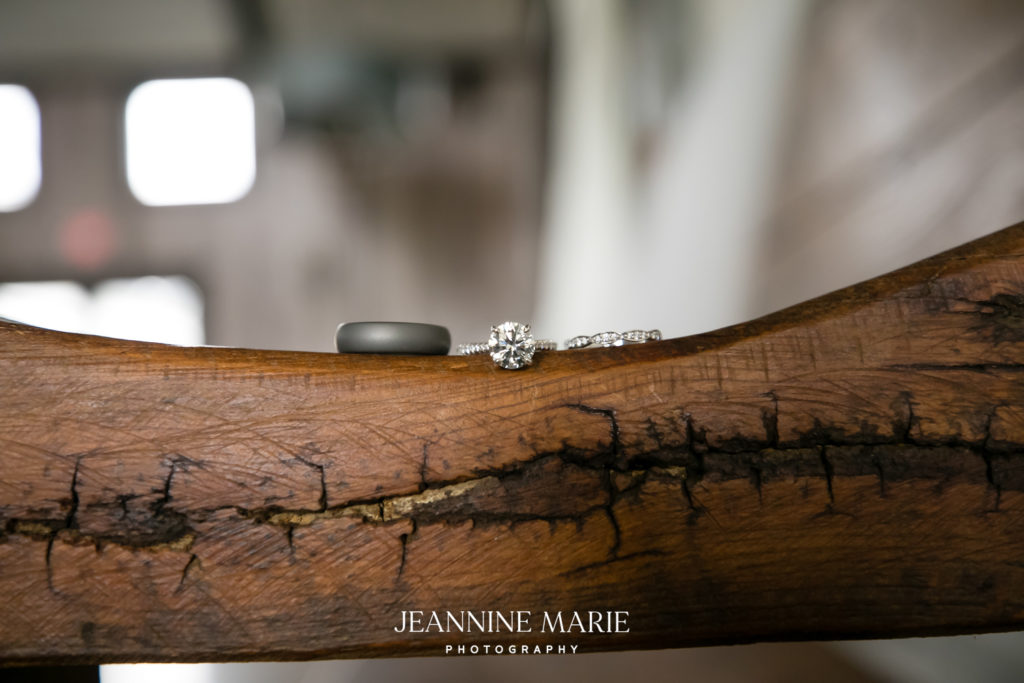 Engagement rings portrait taken by Jeannine Marie Photography