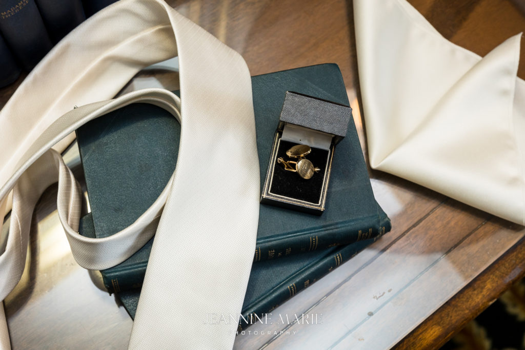 Groom accessories photographed by Minnesota photographer Jeannine Marie Photography