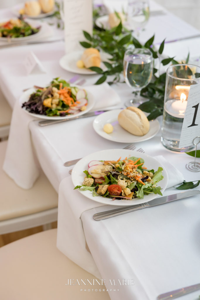 Wedding meal ideas photographed by Minnesota photographer Jeannine Marie Photography