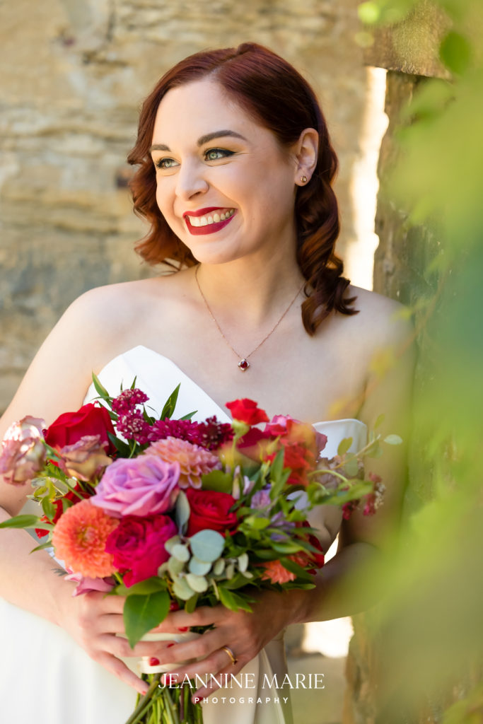 Wedding bouquet by Edilfloral photographed by Minneapolis wedding photographer Jeannine Marie Photography