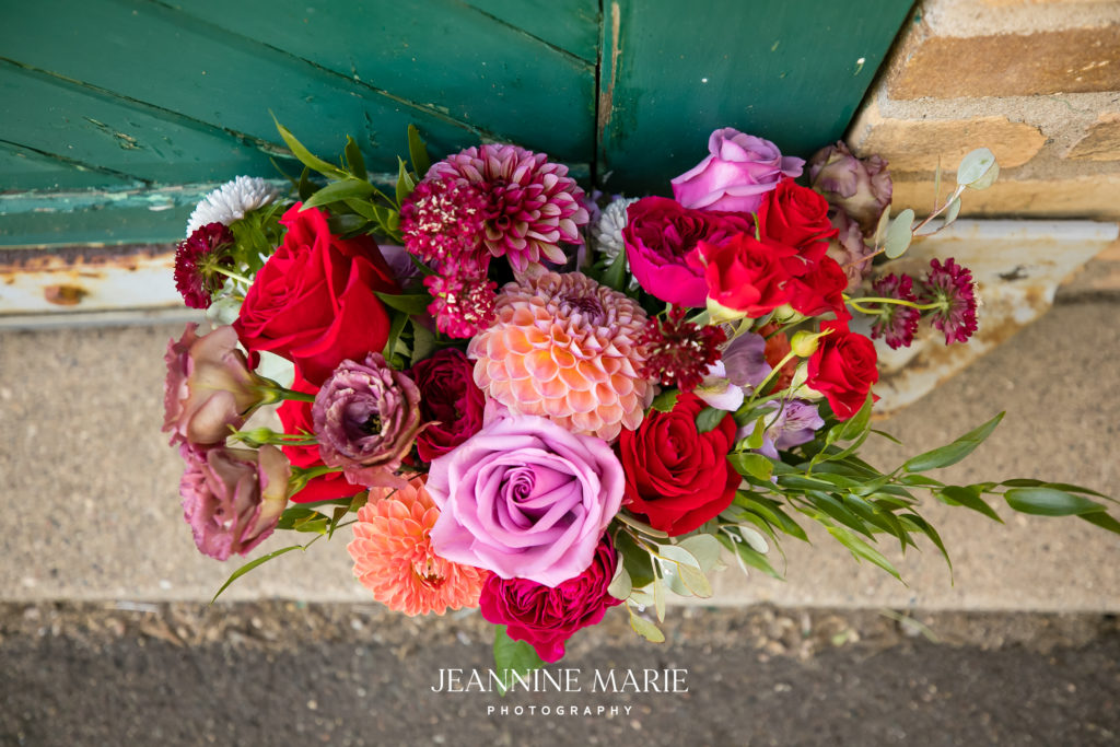 Wedding bouquet by Edilfloral photographed by Twin CIties photographer Jeannine Marie Photography