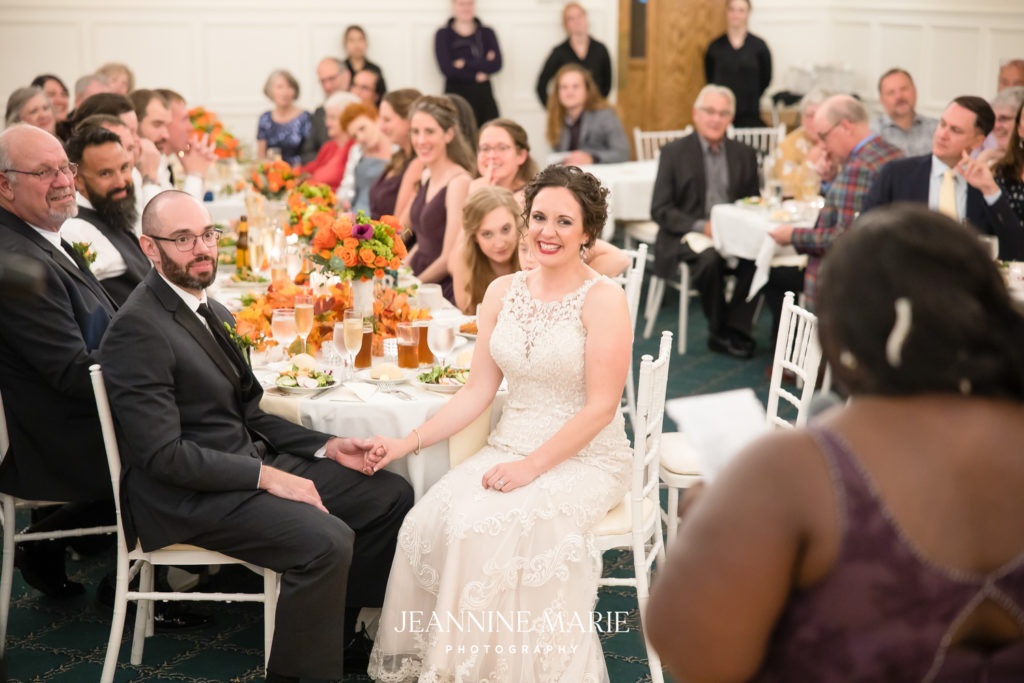 Wedding at the Saint Paul College club photographed by Saint Paul wedding photographer Jeannine Marie Photography