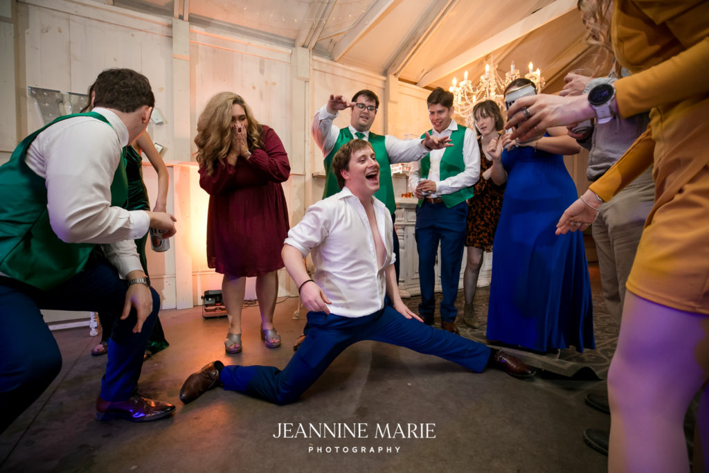 dance wedding photos at camrose
